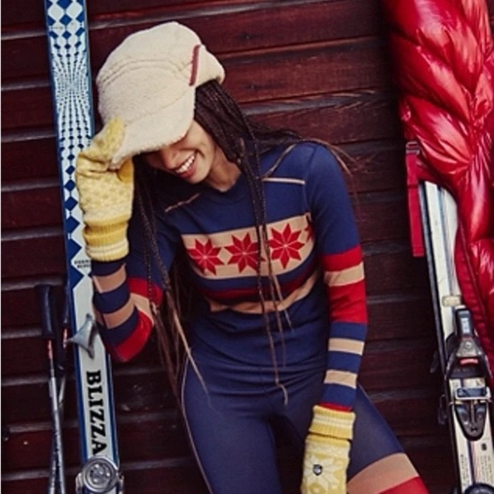 Free People Movement Myoko Jacquard Base Layer